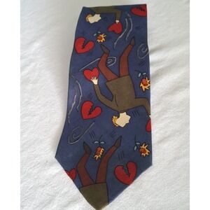 The Beatles Necktie Men's Silk Tie "If I Fell" 1991 Apple Corps Limited  Vintage